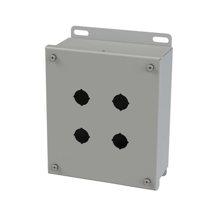 Saginaw Control & Engineering PB Enclosure, 7.25 in, 6.25 in, 3 in SCE-4SPBI